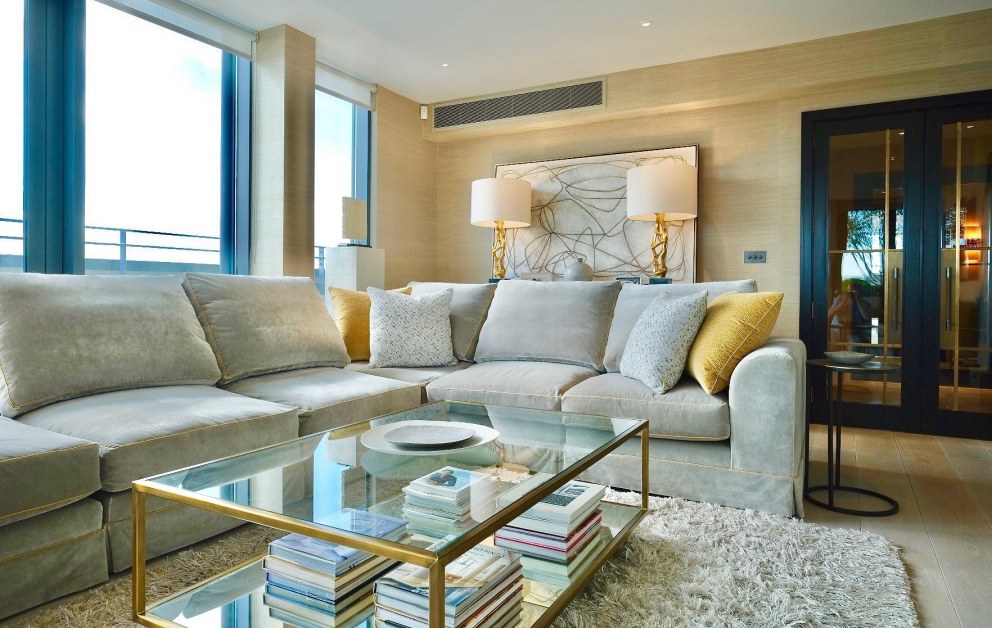 Penthouse, Central London | Sitting Room | Interior Designers